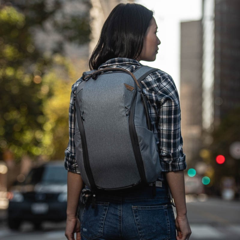 Peak Design Everday Backpack V2 Zip 15 Liter - Ash Hellgrau 0818373021498