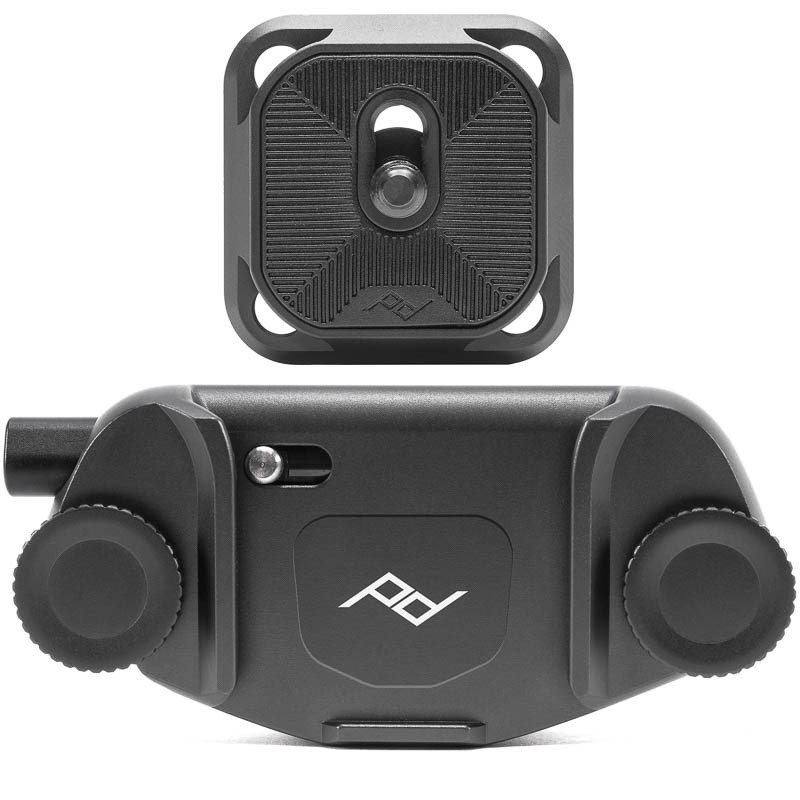 Peak Design Capture Clip v3 inkl. Standard Plate - Schwarz 4251070340428