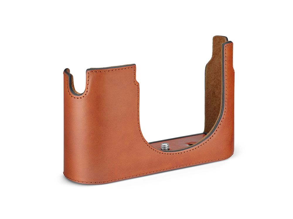 Leica Protektor Q3, Leder, cognac 4022243196520