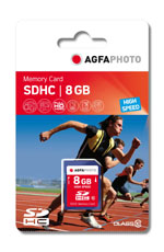 AgfaPhoto SDHC Card 8 GB Class10 4250255101687