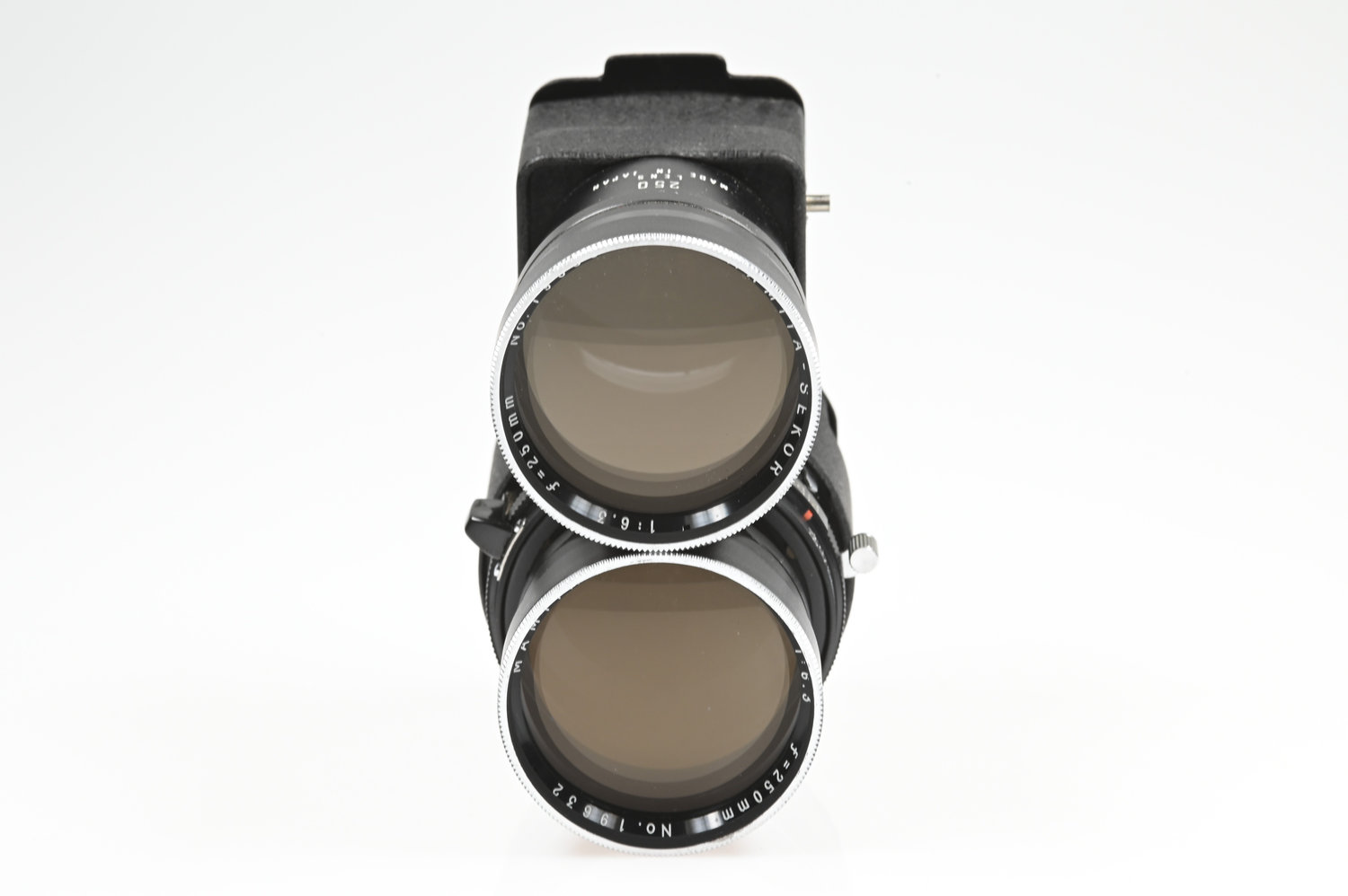 Gelegenheit Mamiya Sekor 250/6,3 für Mamiya C220 / C330 + Mamiya Ledertasche Zustand A-