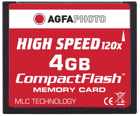 AgfaPhoto CF 4 GB  120x 4250255101502