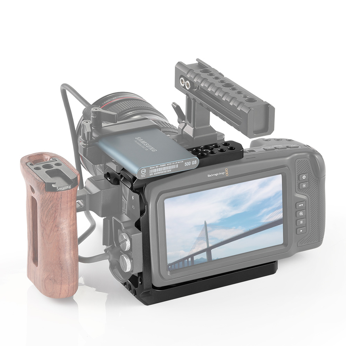 SmallRig 2254B Halbkäfig f. BMPCC 4k/6K 6972070629198