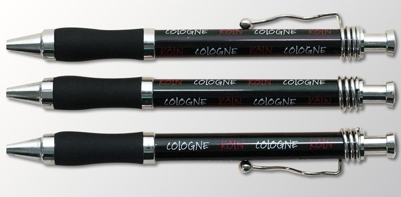 Kugelschreiber Köln Schriften schwarz 4260235351445