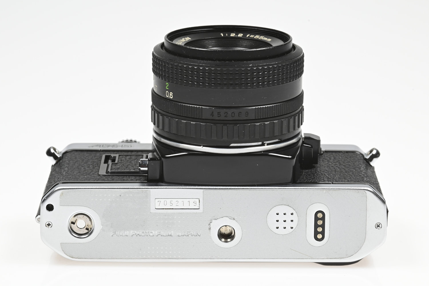 Gelegenheit Fujica AX-5 Gehäuse + X-Fujinon 55/2,2 Zustand A-