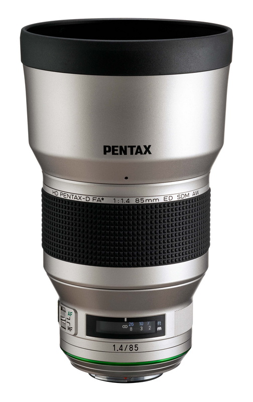 Pentax HD D FA*  85 / 1,4 SDM AW Silver Edition 0027075302235