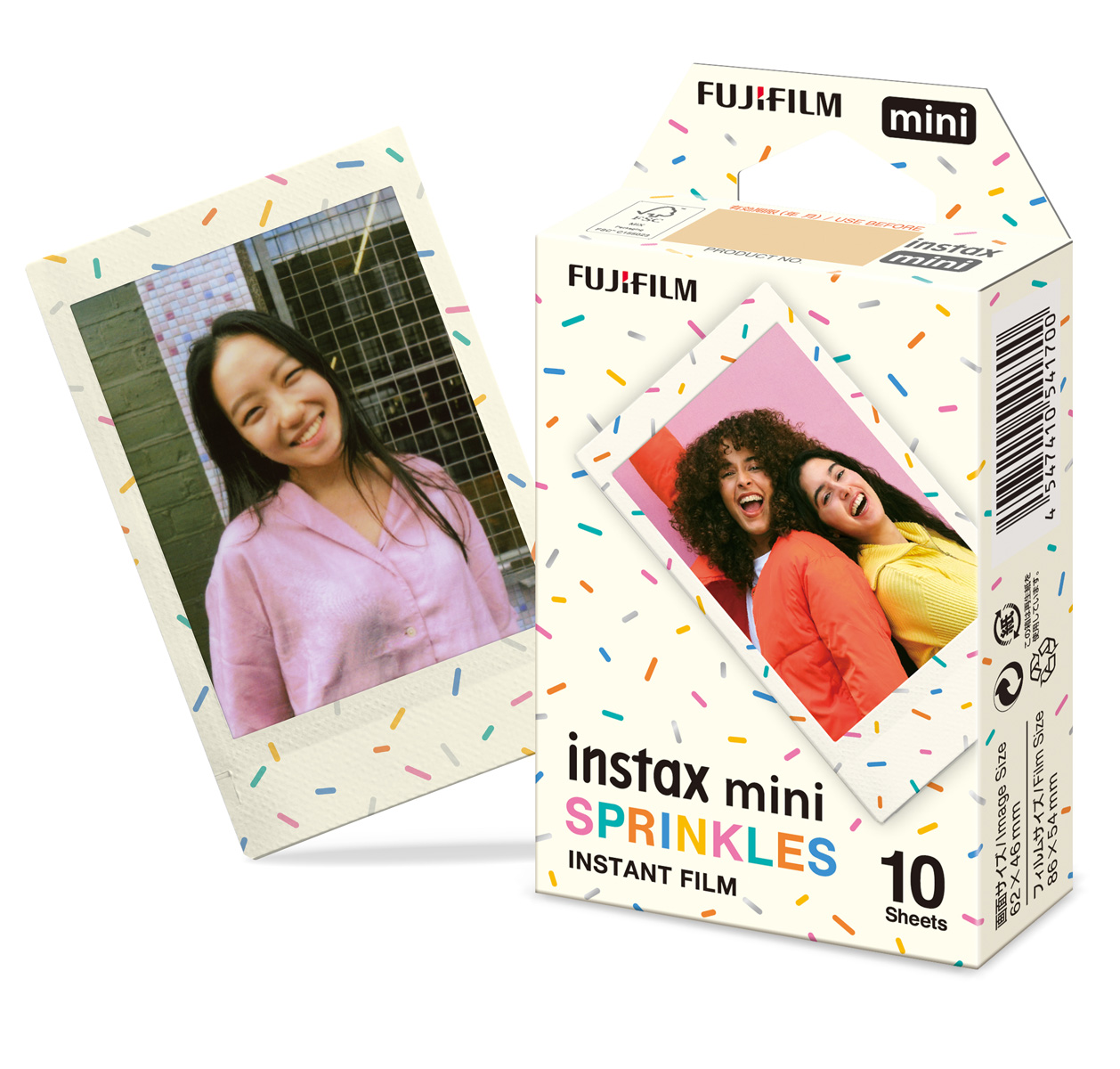Fujifilm Instax Mini Film Sprinkles WW1 Sofortbildfilm 4547410541700
