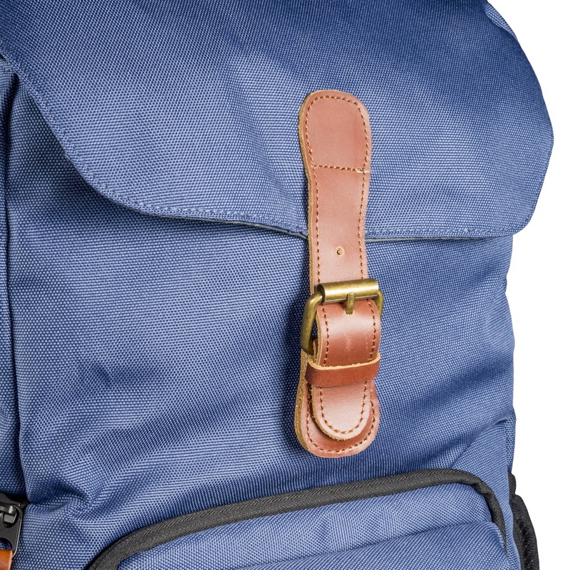 Mantona Fotorucksack Luis junior blau, Retro 4056929214925