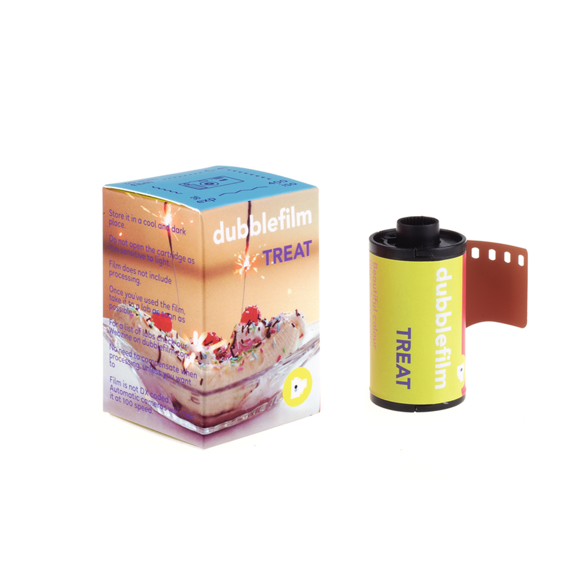 dubblefilm TREAT 400 135/36 Kleinbildfilm 5060594640957