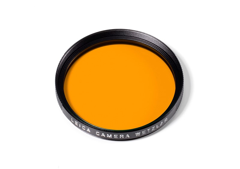 Leica Filter E 39 Orange Fassung schwarz 4022243130616