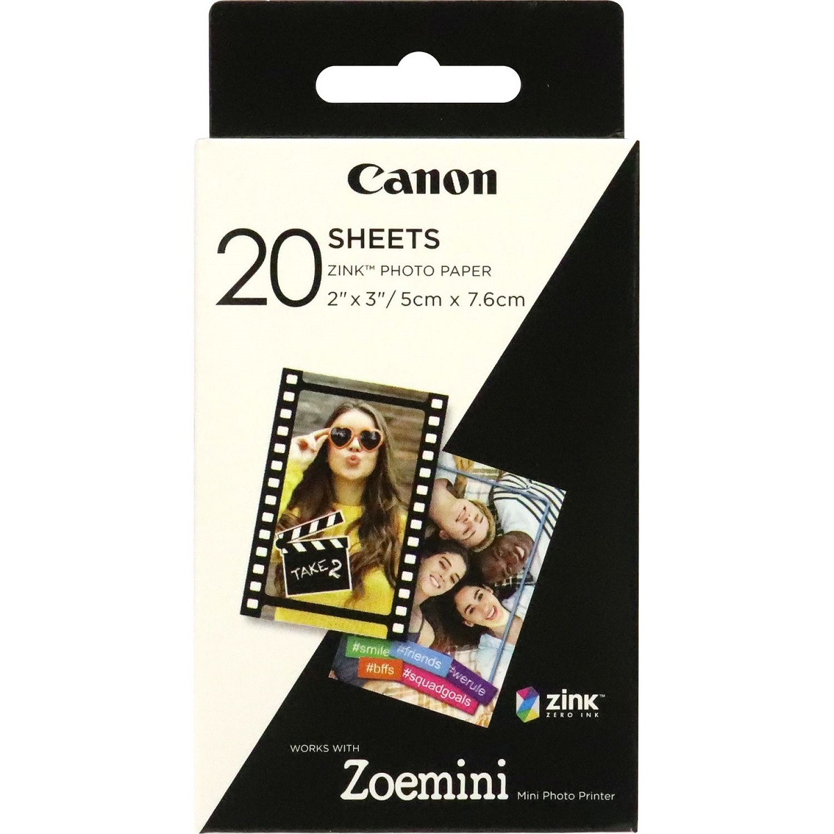 Canon Zoemini schwarz Premium Kit, mobiler Zink-Fo 4549292192377