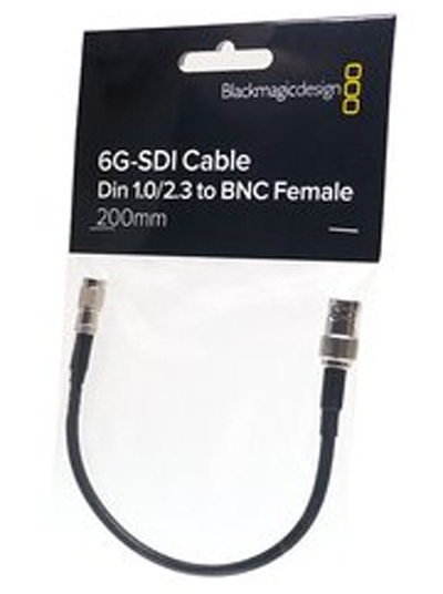 Blackmagic BNC-Kabel Din 1.0/2.3 auf BNC-Buchse Fe 9338716004663