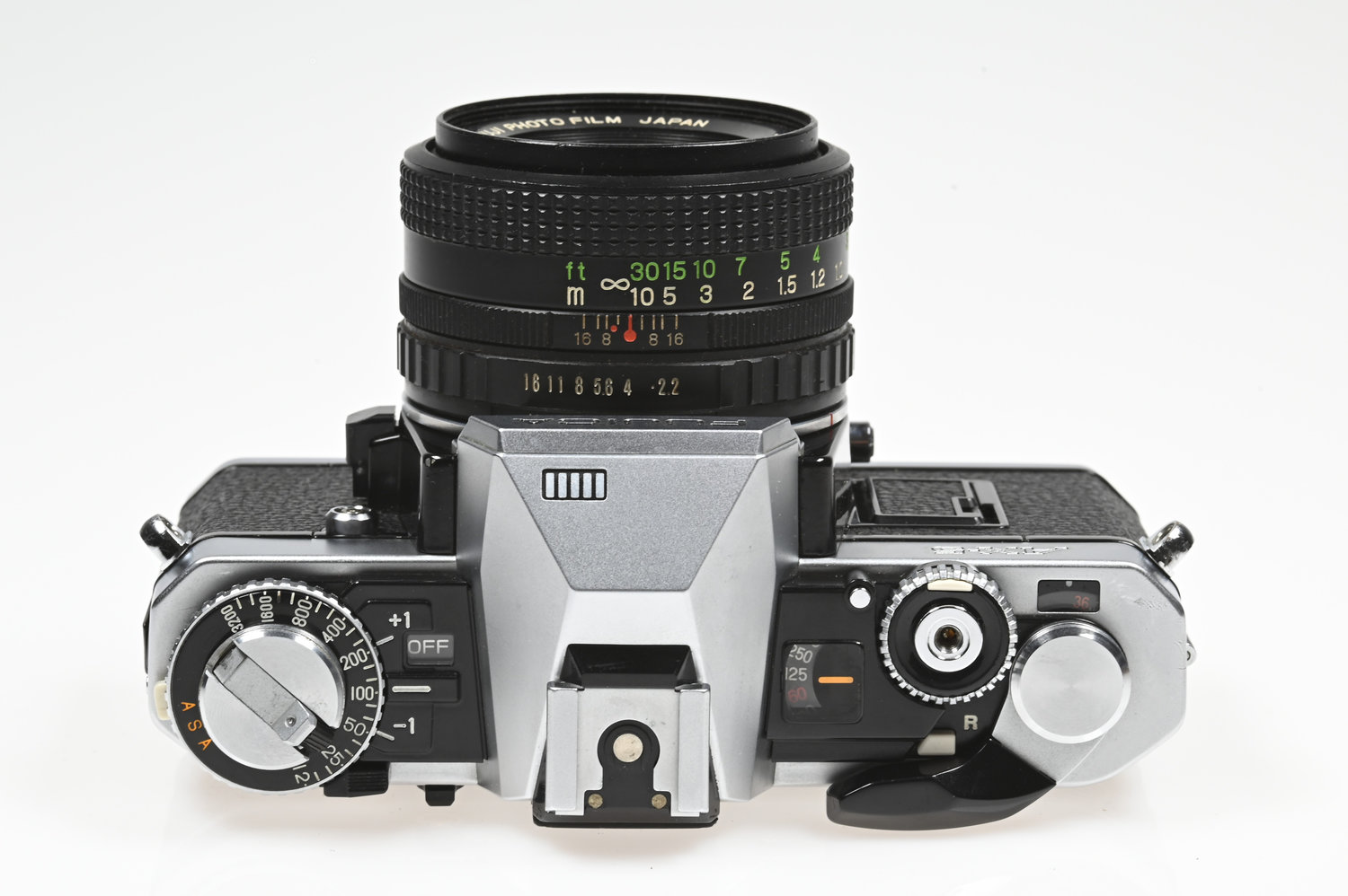 Gelegenheit Fujica AX-5 Gehäuse + X-Fujinon 55/2,2 Zustand A-