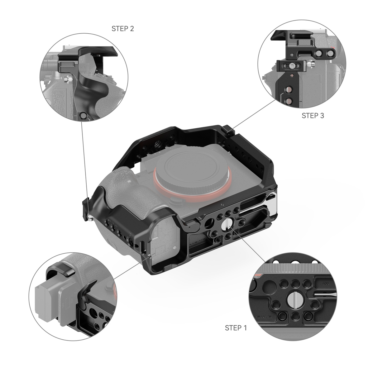 SmallRig 2087D Cage für Sony A7 III / A7RIII / A7IIIA 6941590012803