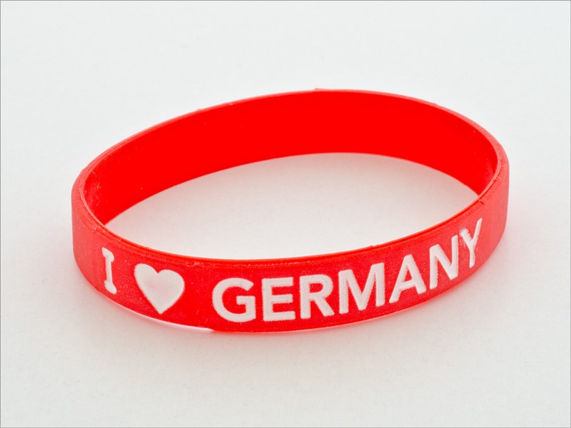 Silicon Armband I Love Germany div. Designs 4260235355771