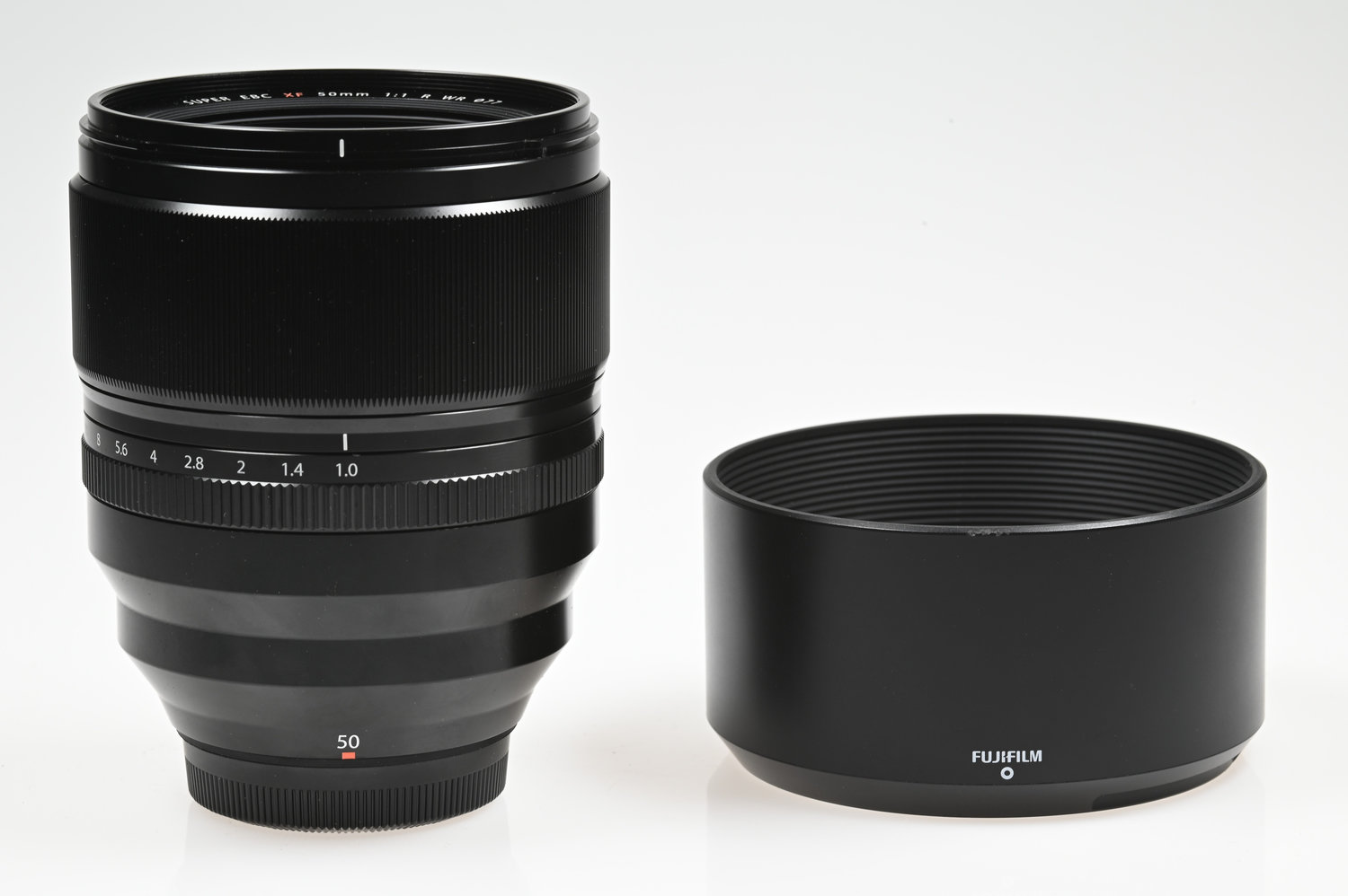 Gelegenheit Fujifilm XF 50/1,0 R WR Aspherical Fujifilm 50 Gegenlichtblende Zustand A