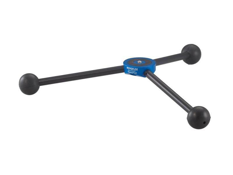 Novoflex BasicPod Wanderstativ Set bestehend aus: BALL30, BP, 1xQLEG C2844, 2xQLEG WALK III, Einbeinadapter und Tasche 4030432841021