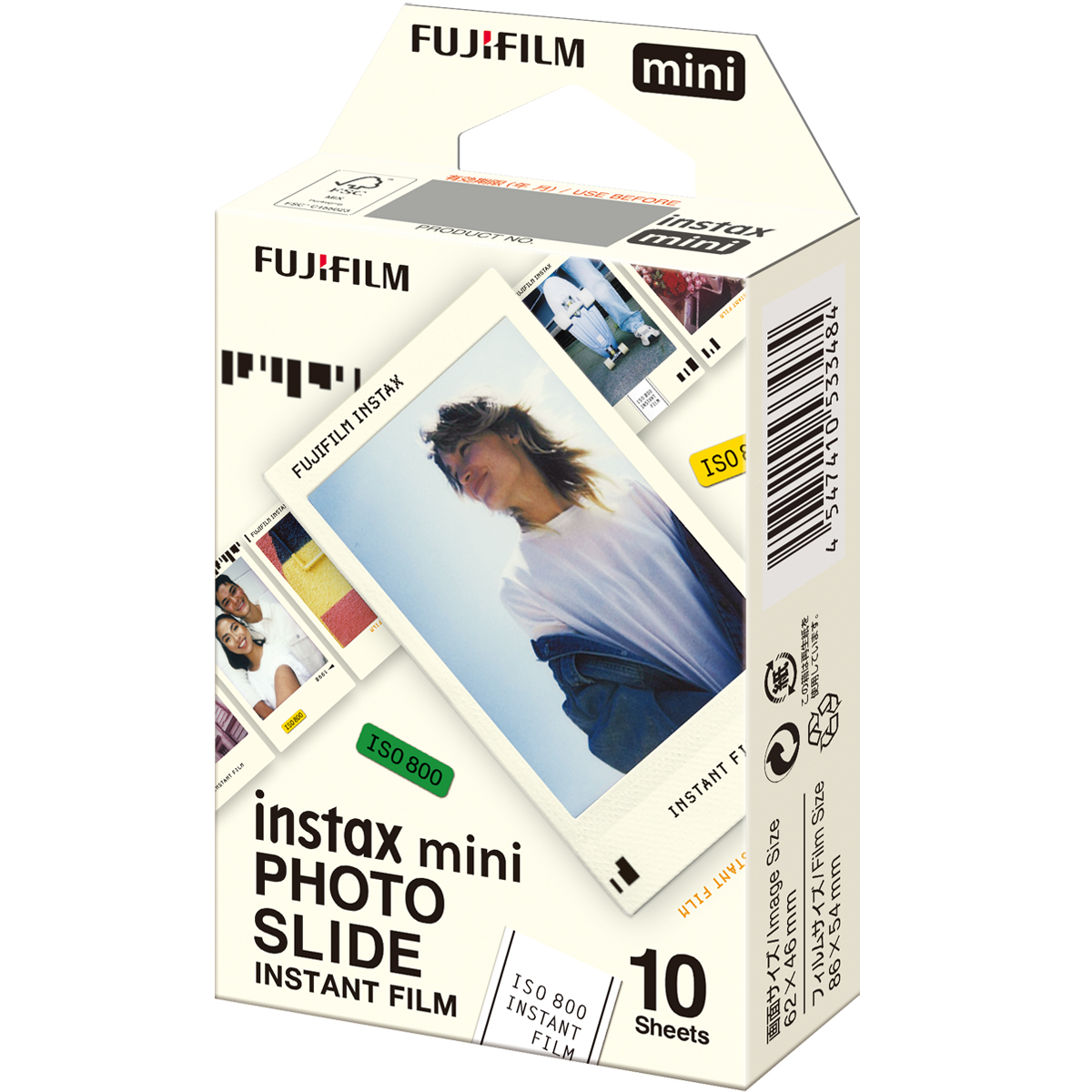 Fujifilm Instax Mini Photo Slide WW1 Sofortbildfilm 4547410533484