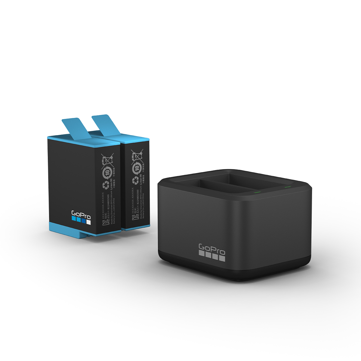 GoPro Dual Charger+Enduro Battery (H10/H11/H12) Dualladegerät + Akku 0818279028034