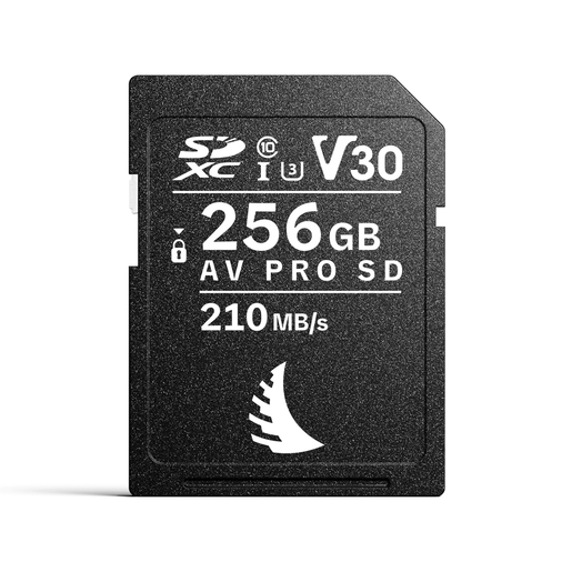 Angelbird 256 GB V30 SDXC Karte AV Pro (UHS-I V30 (210/140 MB/s)