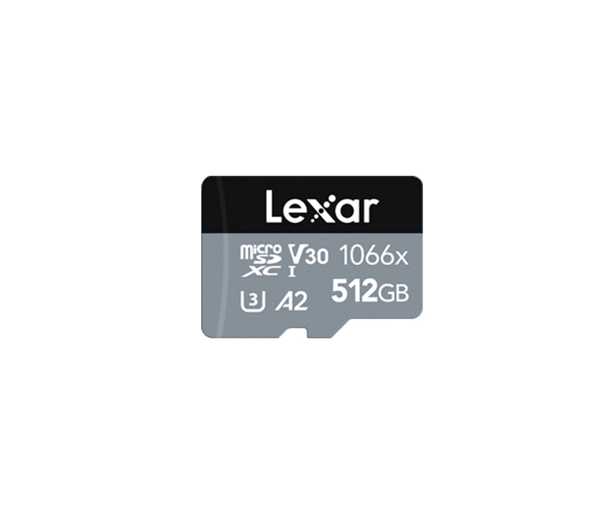 Lexar 1066x MicroSDXC 512 GB, C10, U3, V30 Professional Speicherkarte 0843367121939