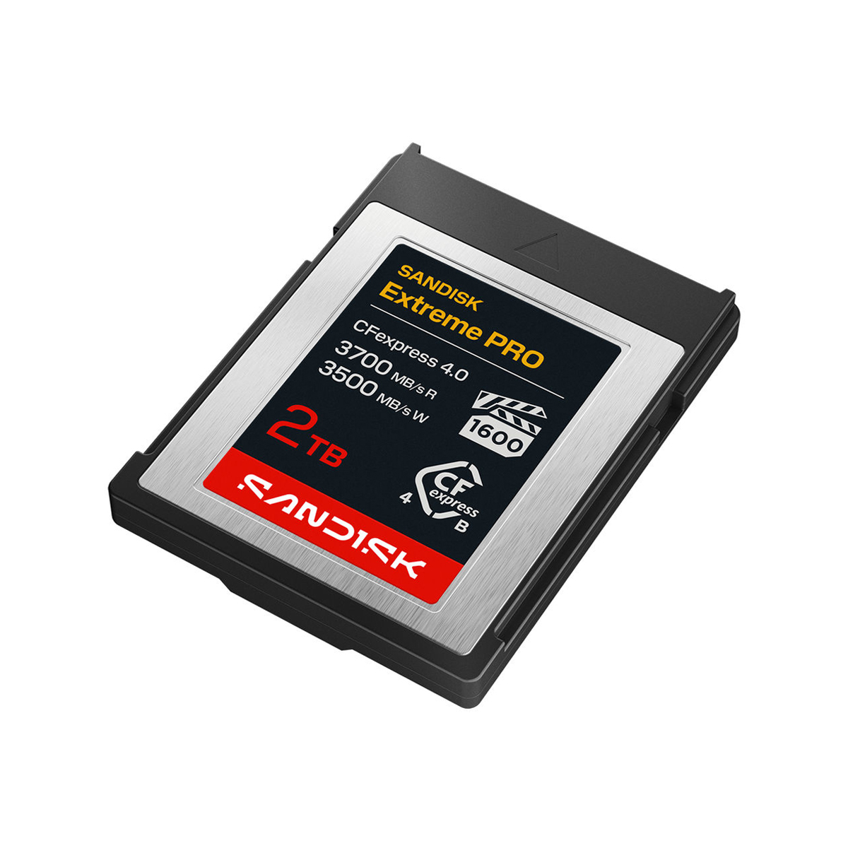 SanDisk Extreme PRO CFexpress Card 2 TB Type B, 4.0, 3700/3500 MB/s