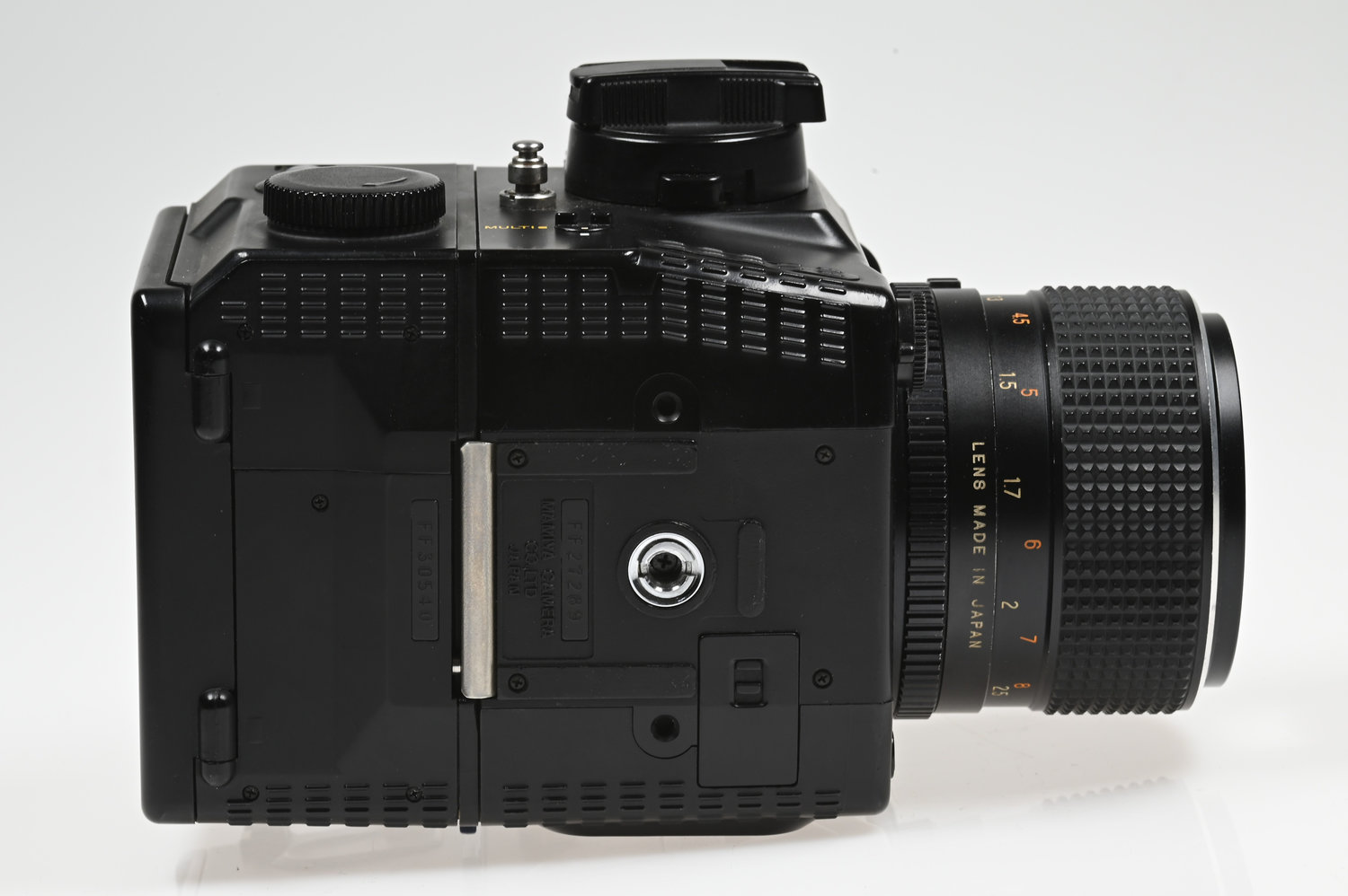 Gelegenheit Mamiya M645 Super Gehäuse + Mamiya Sekor C 110/2,8 + Mamiya 120 Magazin Zustand A-