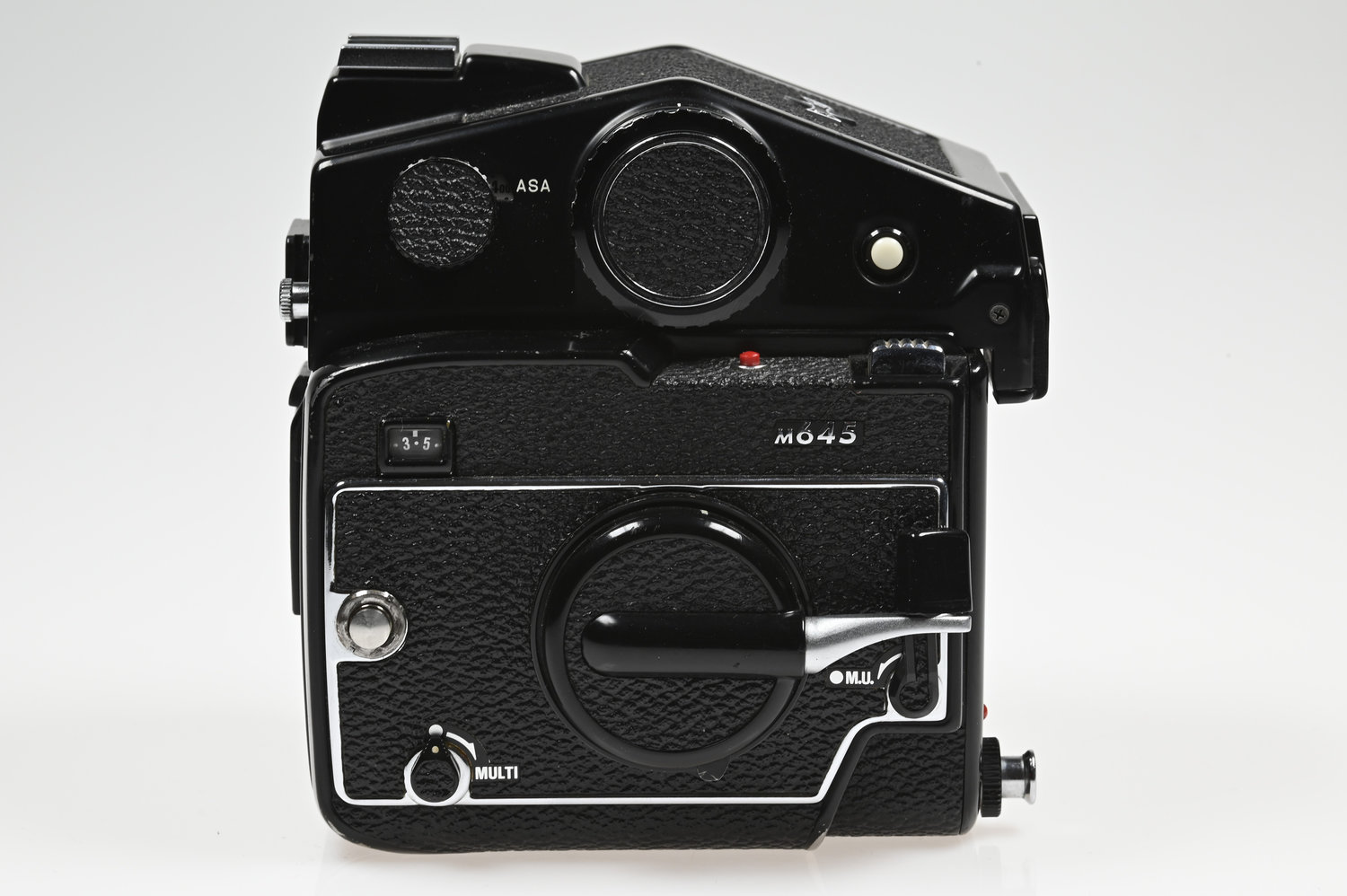 Gelegenheit Mamiya M645 Gehäuse + Mamiya AE Prismensucher Zustand A-