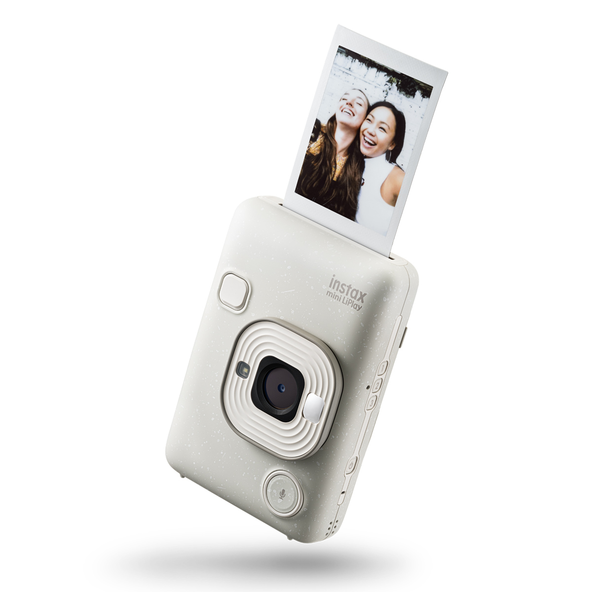 Fujifilm Instax Mini LiPlay misty white Sofortbildkamera inkl. Micro-USB-Kabel 4547410539110