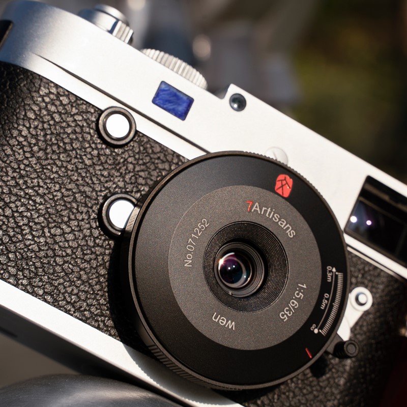 7Artisans 35mm f/5,6 WEN Pancake Leica M schwarz 6971835481309