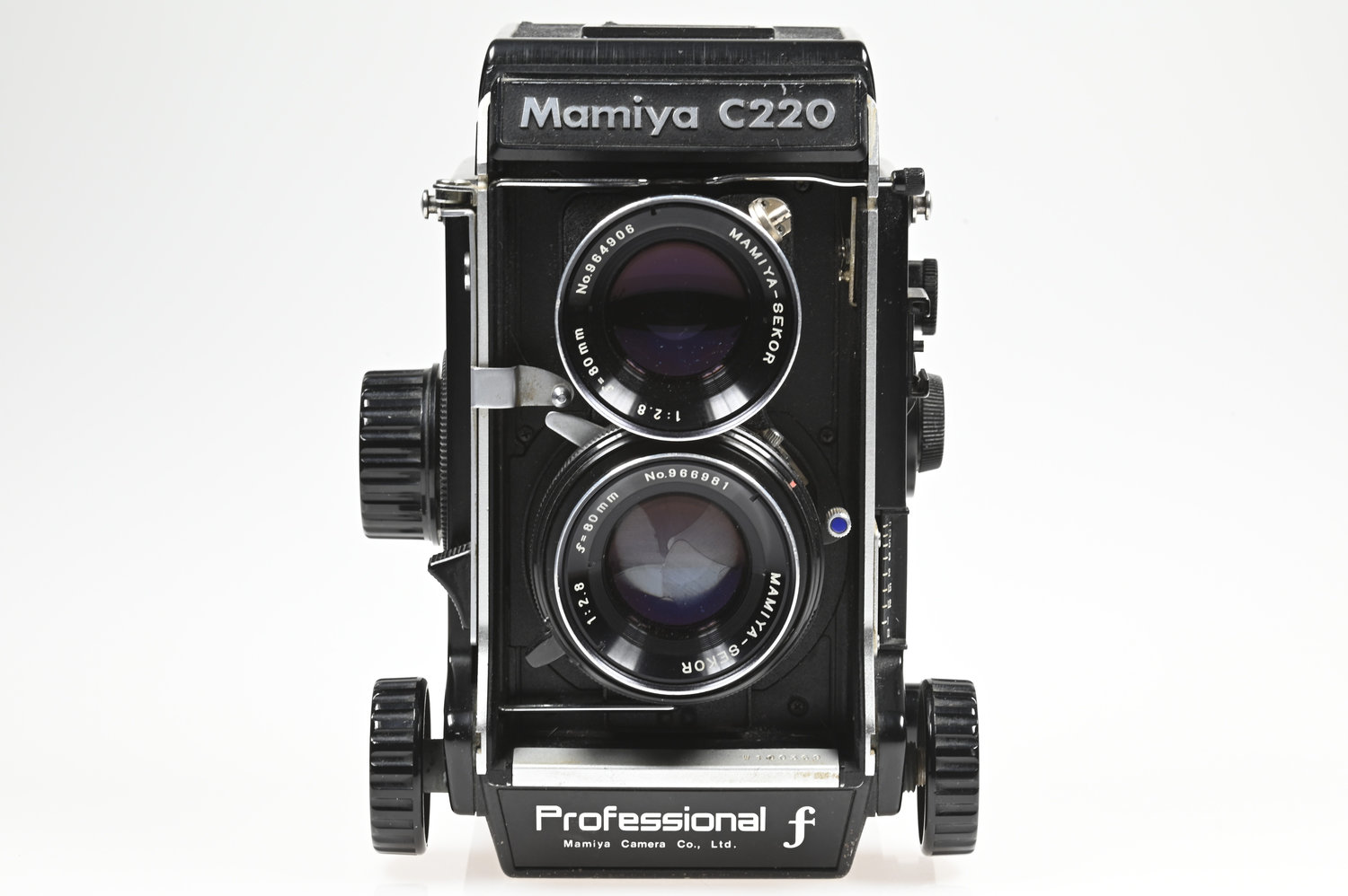 Gelegenheit Mamiya C220 Professional F Gehäuse + Mamiya Sekor 80/2,8 Objektiv für C220 Zustand B-