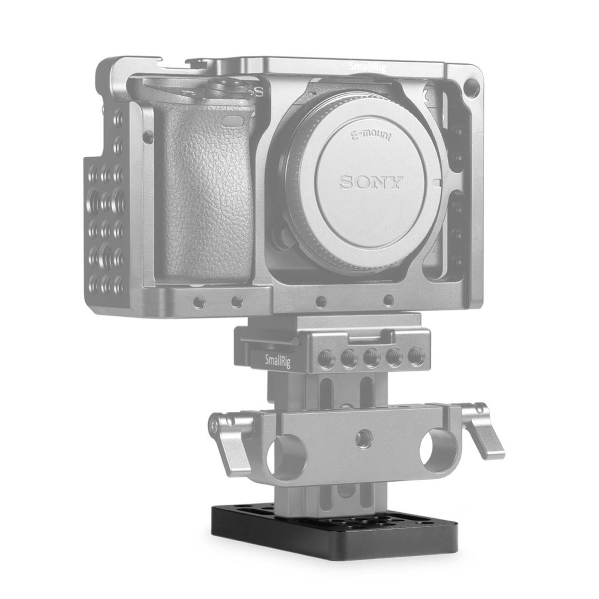 SmallRig 1598 Easy Plate Standard-Cheese Plate für DSLR-Cages 6972070622083