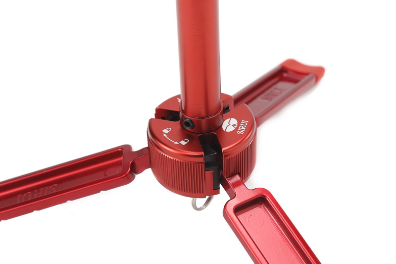 Sirui 3T-35 Tischstativ Alu mit Kopf rot 6952060002064