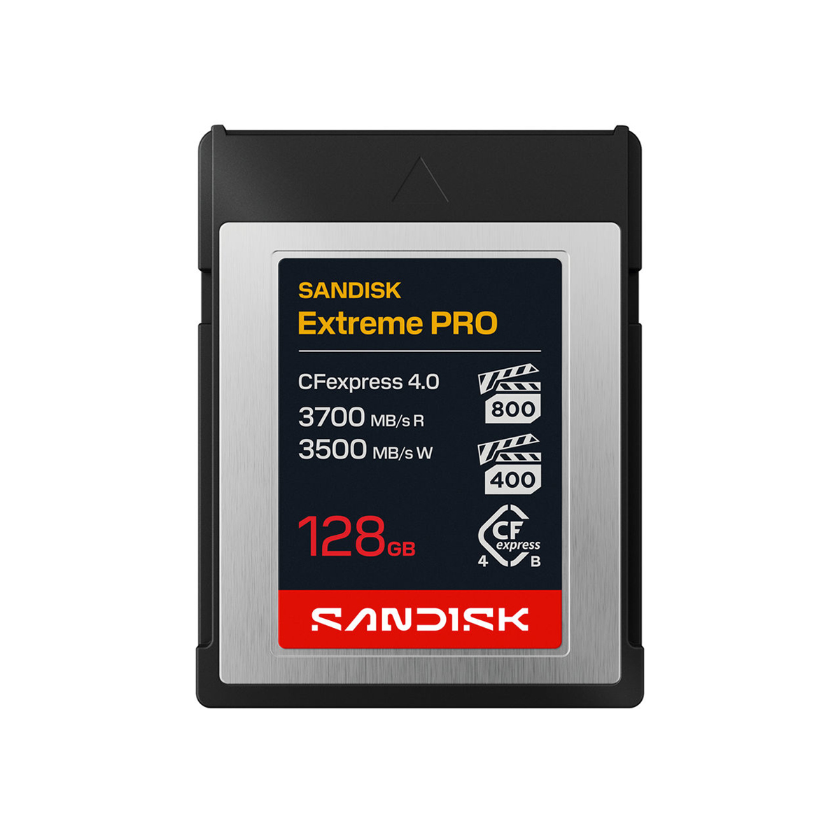 SanDisk Extreme PRO CFexpress Card 128GB Type B, 4.0, 3700/3500 MB/s