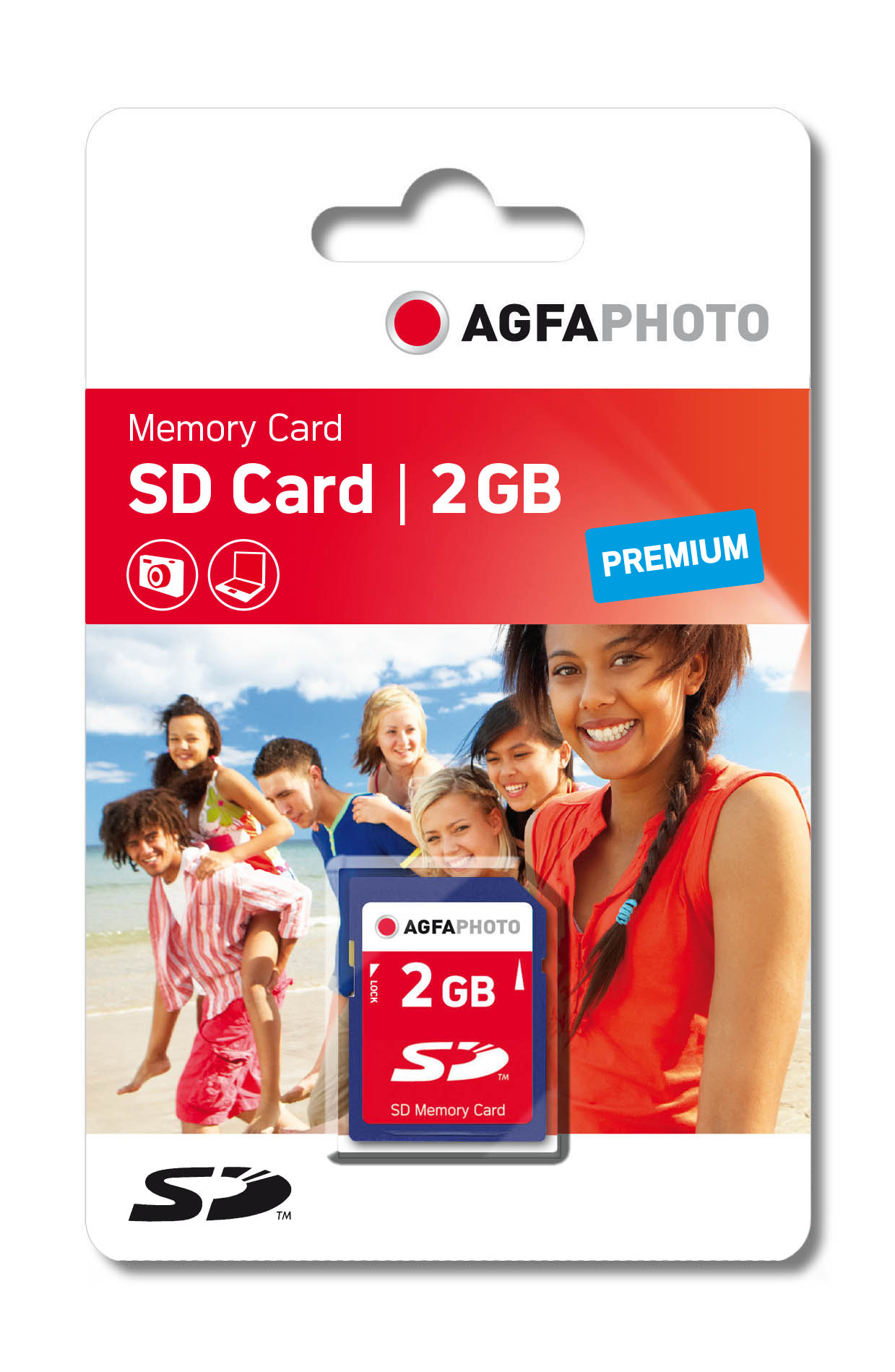 AgfaPhoto SD Card 2 GB 4250255102882
