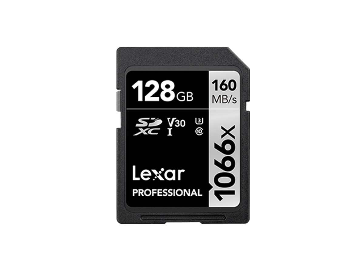 Lexar 1066x SDXC 128 GB, C10, U3, V30 Professional Speicherkarte 0843367122424