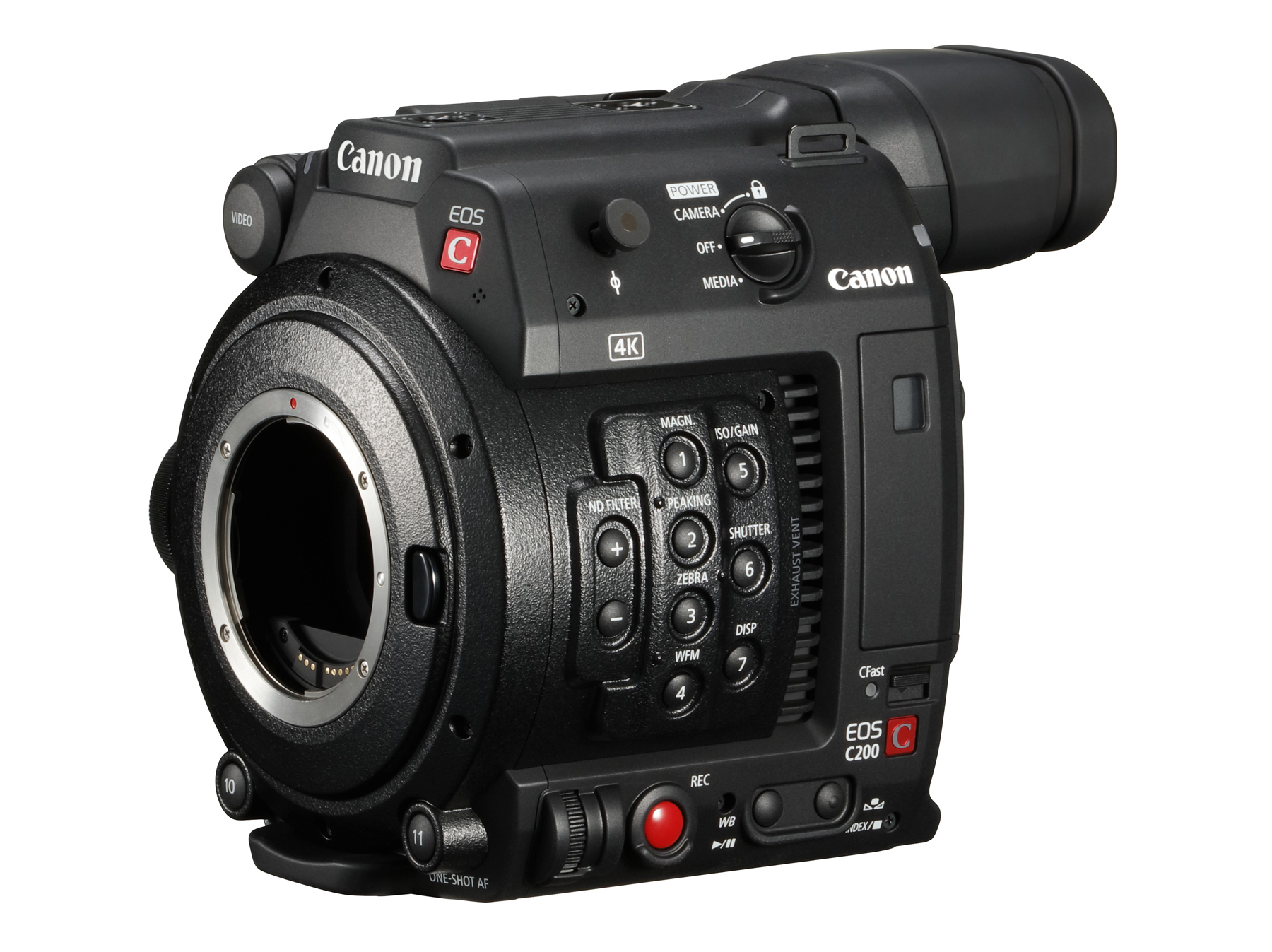 Canon C200 Body Professioneller Camcorder 4549292089806