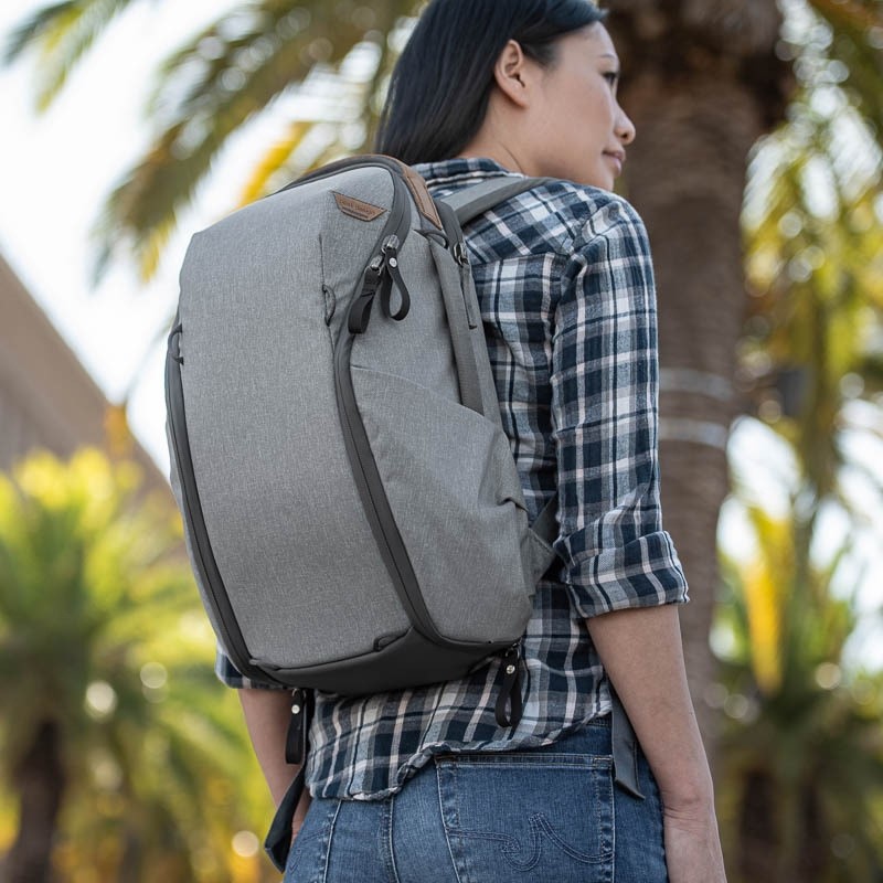 Peak Design Everday Backpack V2 Zip 15 Liter - Ash Hellgrau 0818373021498