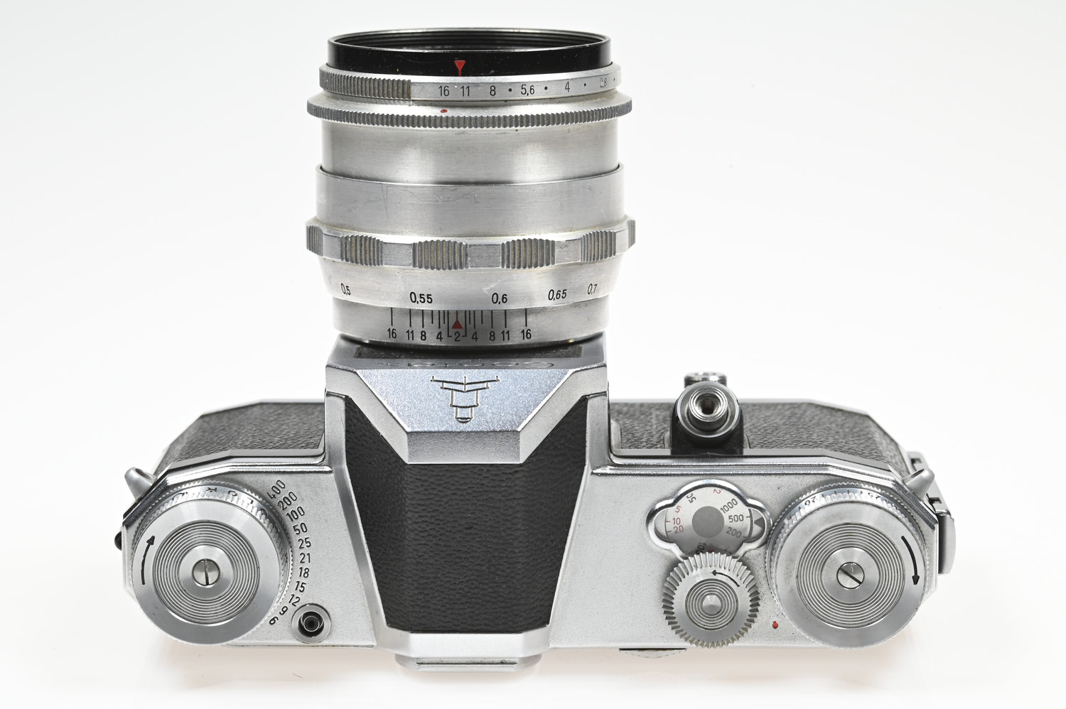 Gelegenheit Contax F Gehäuse + Zeiss Jena Biotar 58/2,0 T Zustand A-