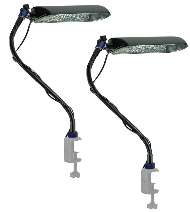Novoflex 2 x Reprobeleuchtung+flexiblen Armen+Kugelneiger 4030432450254