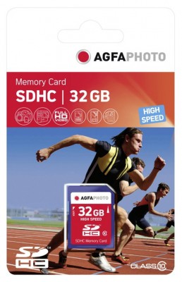 AgfaPhoto 32 GB SDHC-Karte Class 10 4250255101731