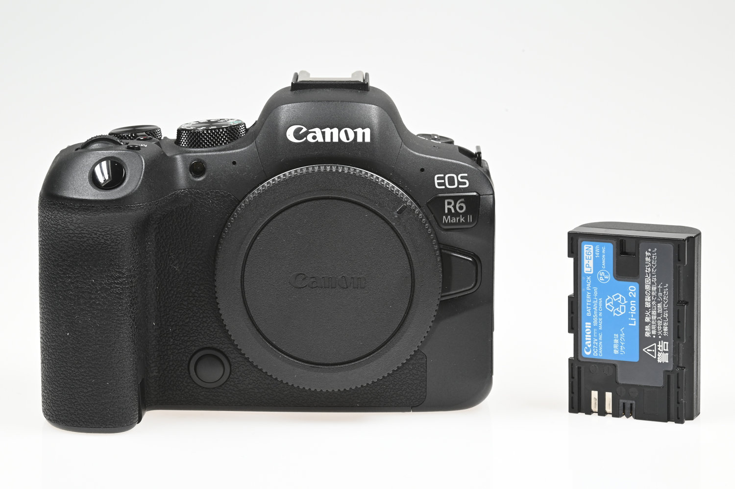 Gelegenheit Canon EOS R6 MARK II  Gehäuse + Canon LP-E6NH Ersatzakku + Canon Tragegurt +  Canon Zubehör Zustand A-