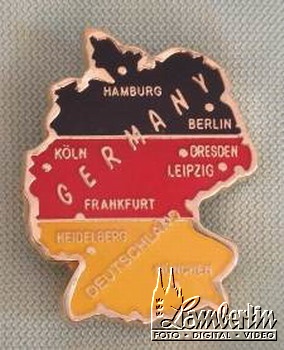Pin Deutschland geografiosch 4250527120118