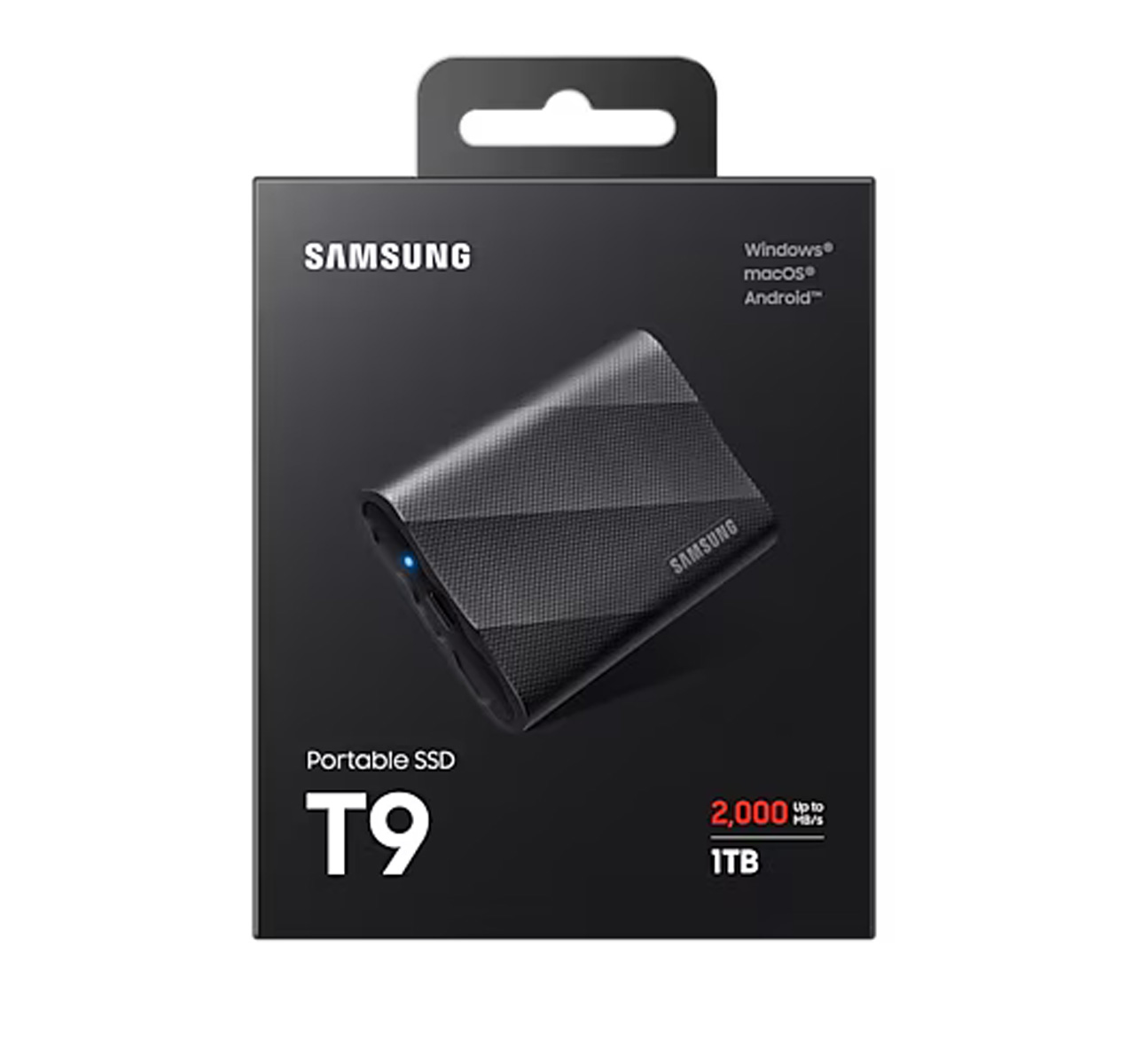 Samsung SSD T9 1TB USB-C, schwarz externe Festplatte 8806094914696