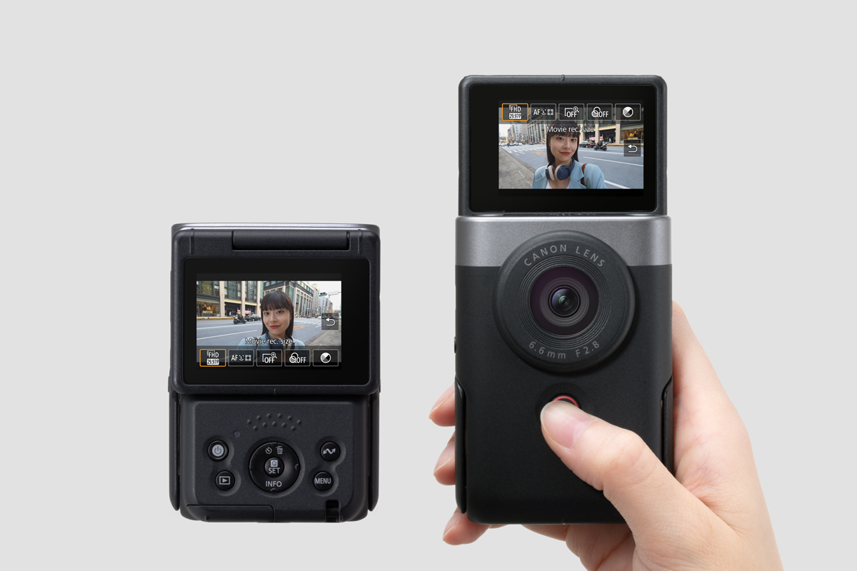 Canon PowerShot V10 silber Vlogging Kit 8714574676951