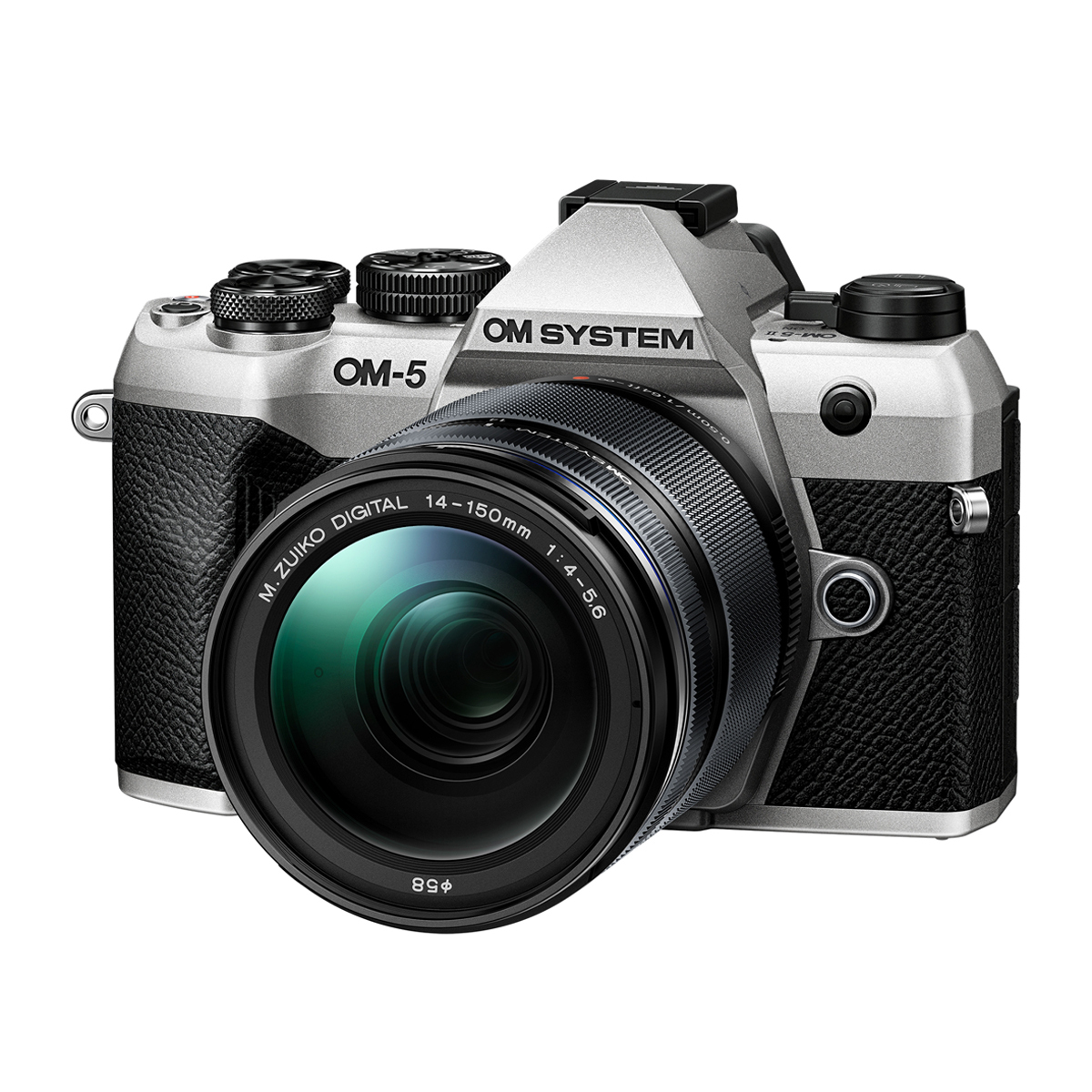 OM System OM5 II silber + 14-150 mm II Set 4545350056858