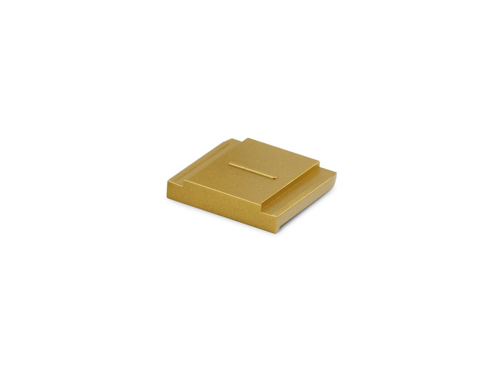 Leica Hotshoe Cover, Messing, gestrahlt 4022243196568