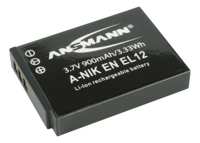 Ansmann EN EL 12 für Nikon 3,7V / 900mAh 4013674044481