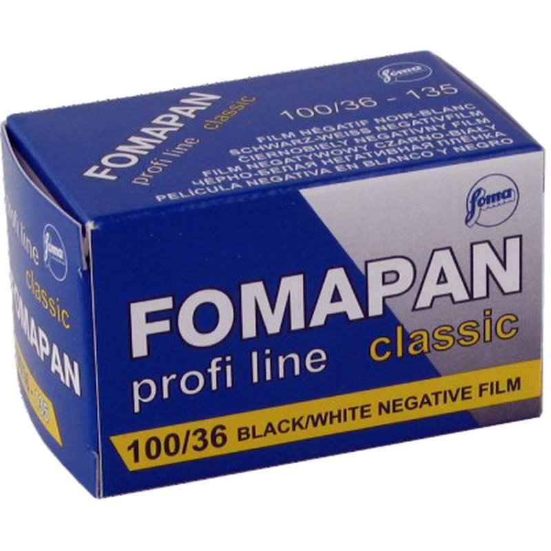 Fomapan 100 / 36 KB SW Kleinbildfilm 8593346111315