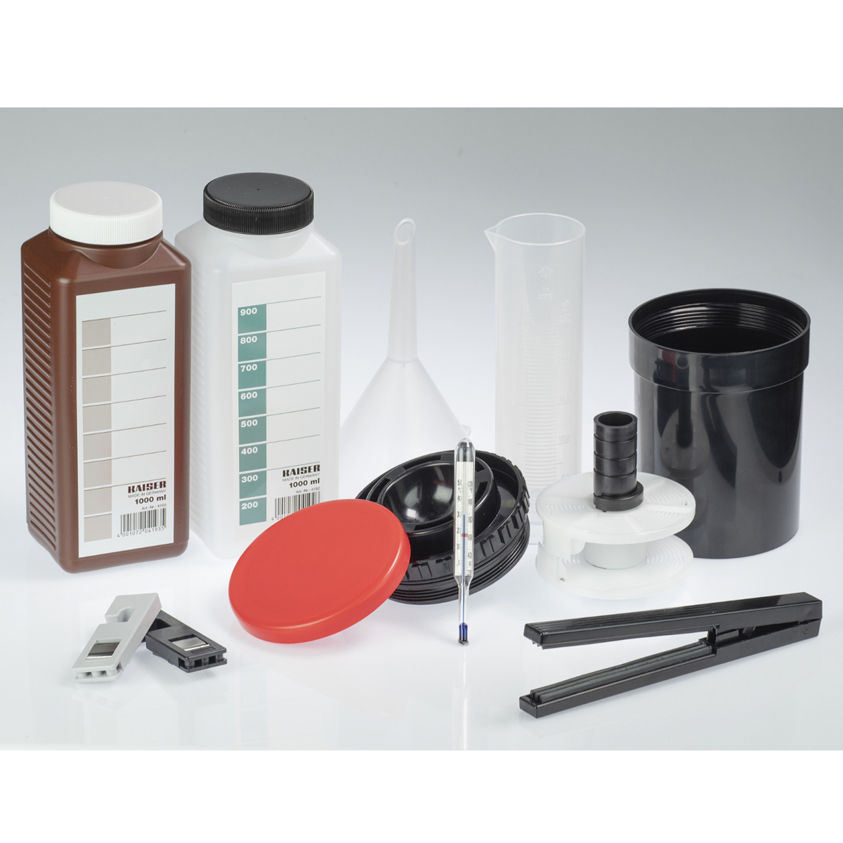 Kaiser Negativlabor-Set, Entw.-dose, Film-Abstreifer/-Klammern ...